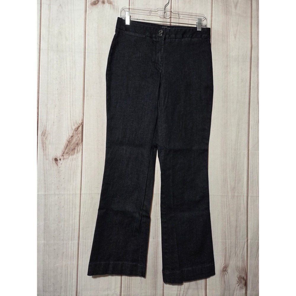 Talbots Heritage Boot Dark Wash Denim‎ Jeans Womens Size 4 Bootcut Trousers